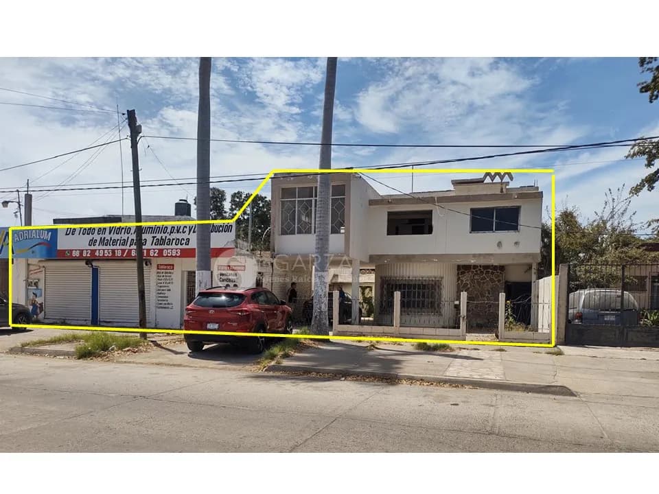 VENTA CASA HAB. CON LOCALES COL. OBRERA (Insurgentes), A UNOS METROS DE PLAZA CARACOL